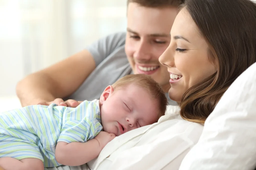 happy parents